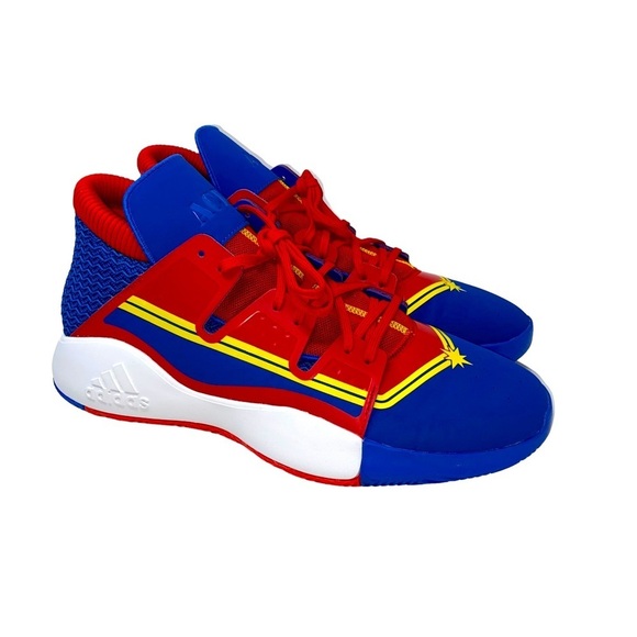Adidas Pro Vision | Captain Marvel | High Top Baseball Shoes | By Candace Parker main image 9